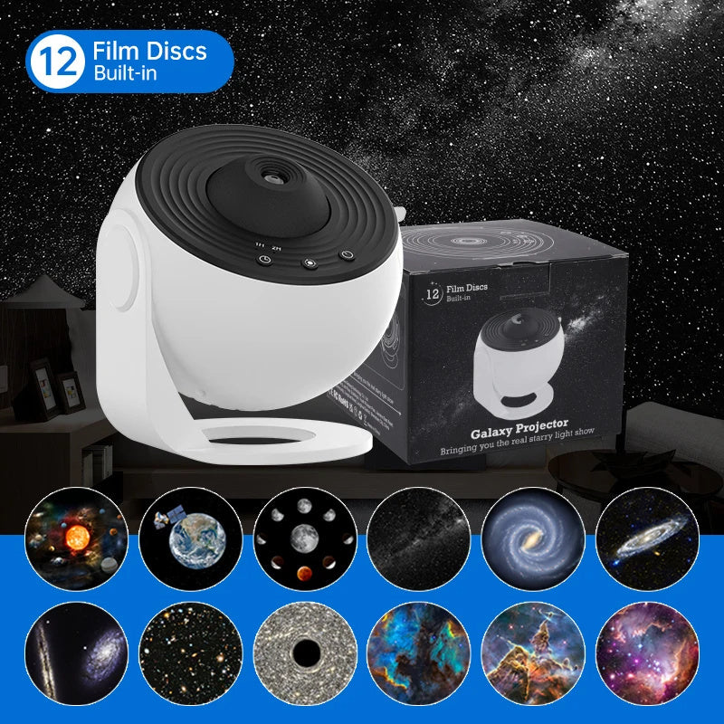 Ultimate 360° Night Light Galaxy Projector